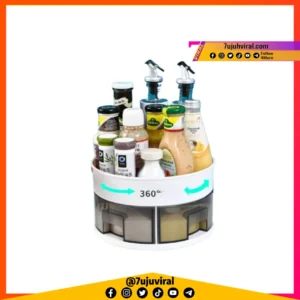 000040 : 2 Tier Rotating Spice Rack