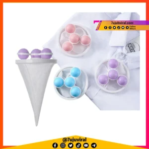 000111: Laundry Ball Floating Pet Fur Lint Hair Catcher, Clothes Cleaning Ball Laundry Hair Removal