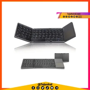 000070 : Foldable Bluetooth Keyboard QWERTY Touchpad