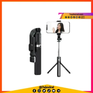 000069 : Multifunction Bluetooth Selfie Stick Tripod Monopod Phone Holder Stand