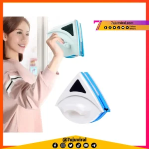000158 : Window Cleaner Double Sided Magnetic Adjustable Glass Cleaner